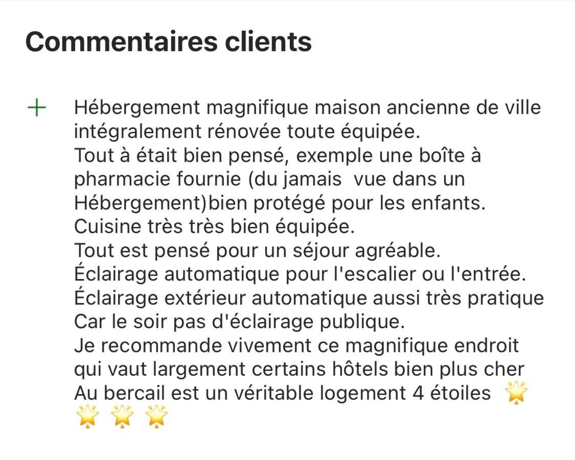Hebergement Au Bercail Beaumont-sur-Sarthe Zewnętrze zdjęcie